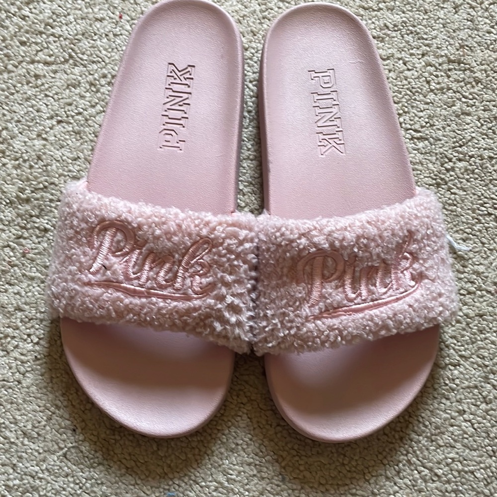 PINK Women Slides
